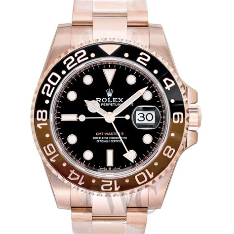 rolex gmt master ii 126715chnr|gmt master ii everose gold.